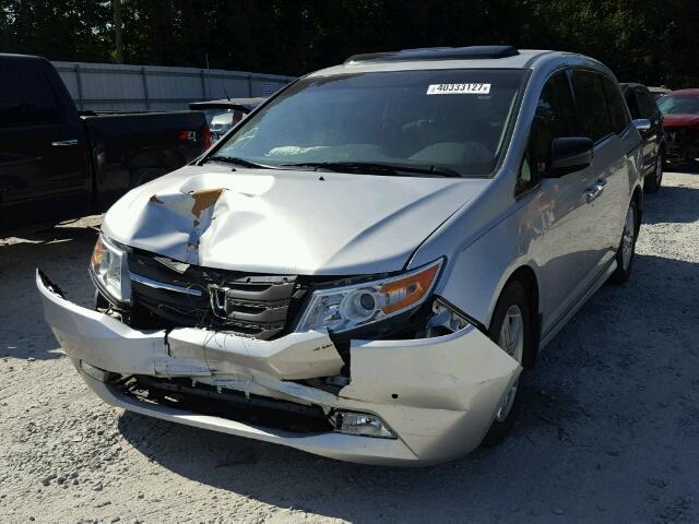 5FNRL5H9XCB110395 - 2012 HONDA ODYSSEY TO SILVER photo 2