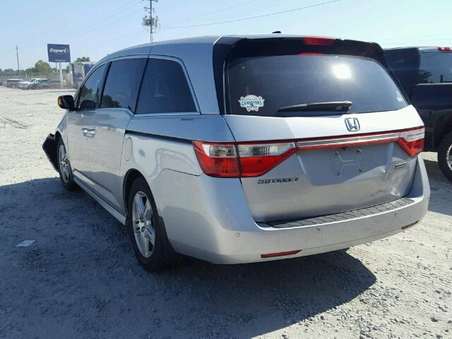 5FNRL5H9XCB110395 - 2012 HONDA ODYSSEY TO SILVER photo 3