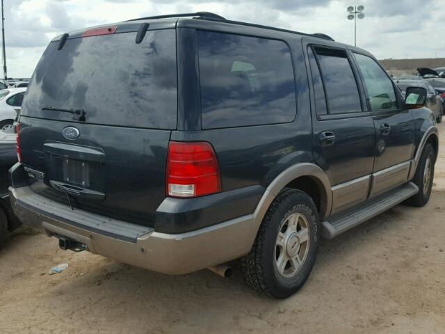 1FMRU17W73LC60390 - 2003 FORD EXPEDITION GREEN photo 4