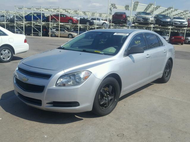1G1ZA5EU0BF226240 - 2011 CHEVROLET MALIBU LS 银色 照片 2