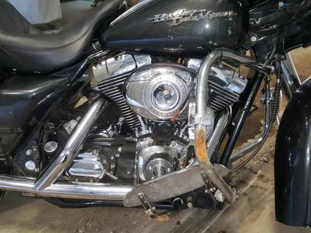 1HD1KBW186Y621795 - 2006 HARLEY-DAVIDSON FLHXI BLACK photo 7