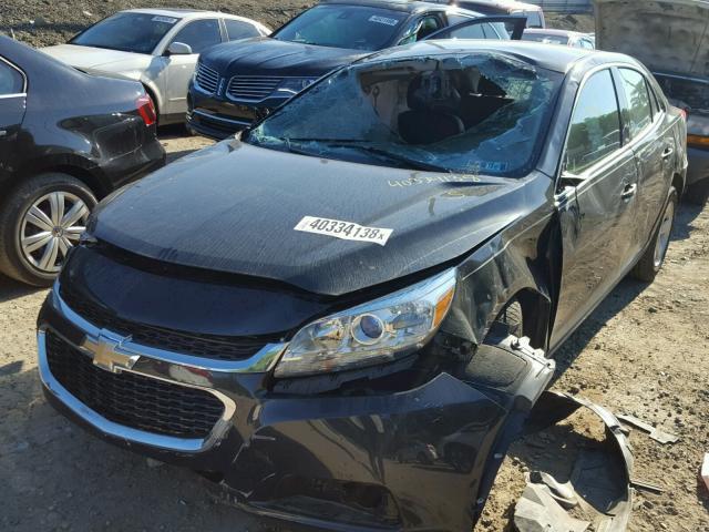 1G11C5SL5FF189324 - 2015 CHEVROLET MALIBU 1LT შავი ფოტო 2