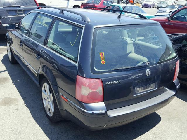 WVWWH63B33E221926 - 2003 VOLKSWAGEN PASSAT GLX 石墨色 照片 3