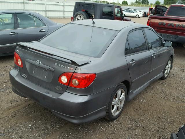 2T1BY32E65C376470 - 2005 TOYOTA COROLLA XR 灰色 照片 4