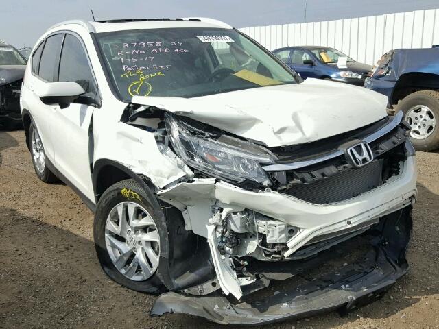 5J6RM4H71GL056990 - 2016 HONDA CR-V WHITE photo 1