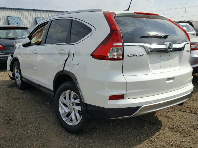 5J6RM4H71GL056990 - 2016 HONDA CR-V WHITE photo 3