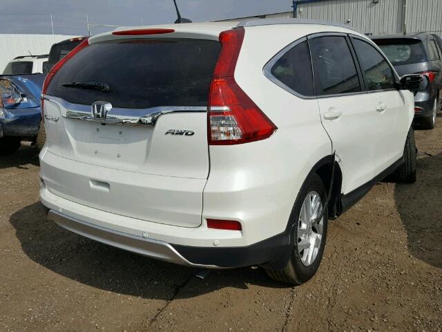 5J6RM4H71GL056990 - 2016 HONDA CR-V WHITE photo 4