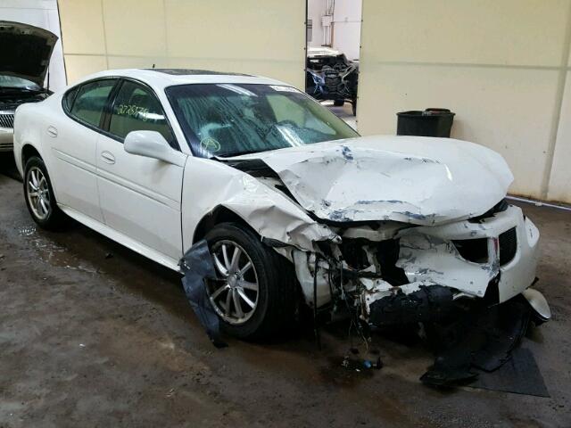 2G2WR544251316168 - 2005 PONTIAC GRAND PRIX WHITE photo 1