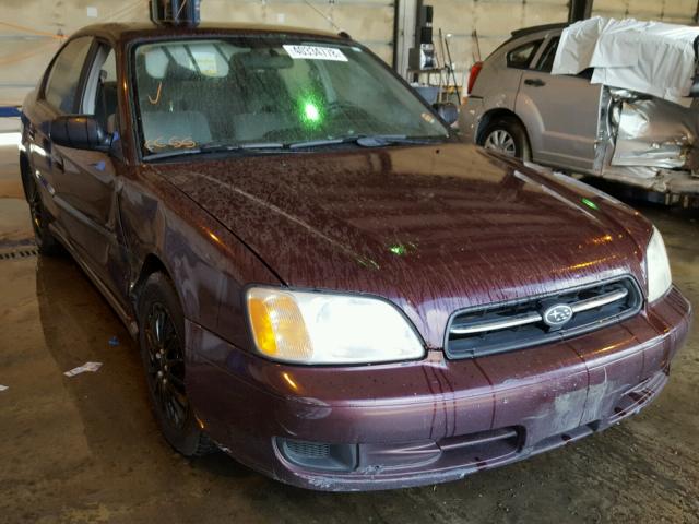 4S3BE635XY7213223 - 2000 SUBARU LEGACY L MAROON photo 1