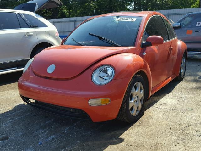 3VWCK21C03M414034 - 2003 VOLKSWAGEN NEW BEETLE ნარინჯისფერი ფოტო 2