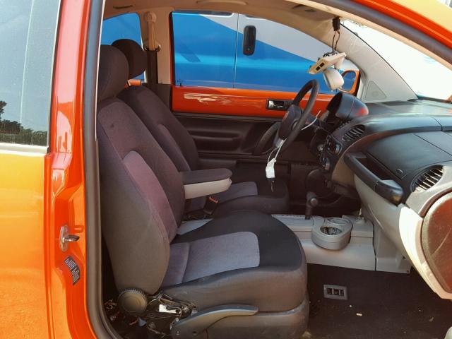 3VWCK21C03M414034 - 2003 VOLKSWAGEN NEW BEETLE ნარინჯისფერი ფოტო 5
