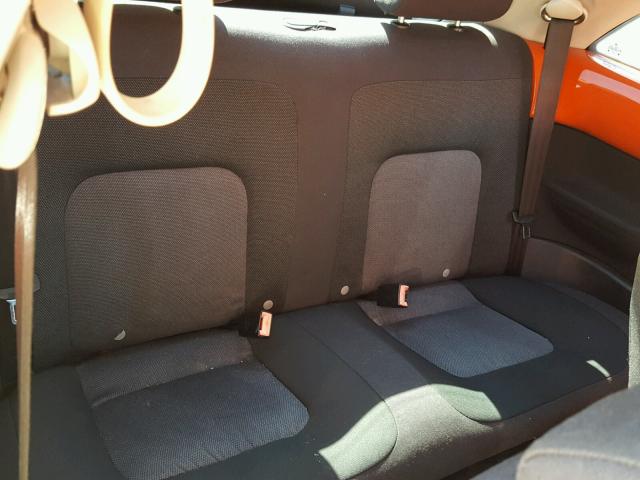 3VWCK21C03M414034 - 2003 VOLKSWAGEN NEW BEETLE ნარინჯისფერი ფოტო 6