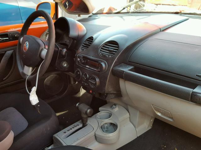 3VWCK21C03M414034 - 2003 VOLKSWAGEN NEW BEETLE ნარინჯისფერი ფოტო 9