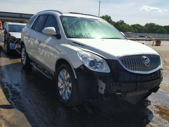 5GAKVDED8CJ365734 - 2012 BUICK ENCLAVE WHITE photo 1