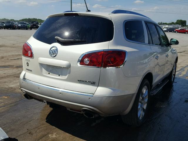 5GAKVDED8CJ365734 - 2012 BUICK ENCLAVE WHITE photo 4