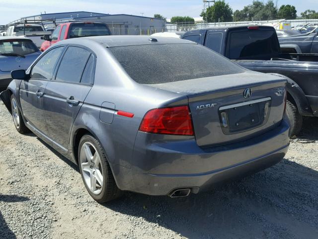 19UUA662X6A070782 - 2006 ACURA 3.2TL GRAY photo 3