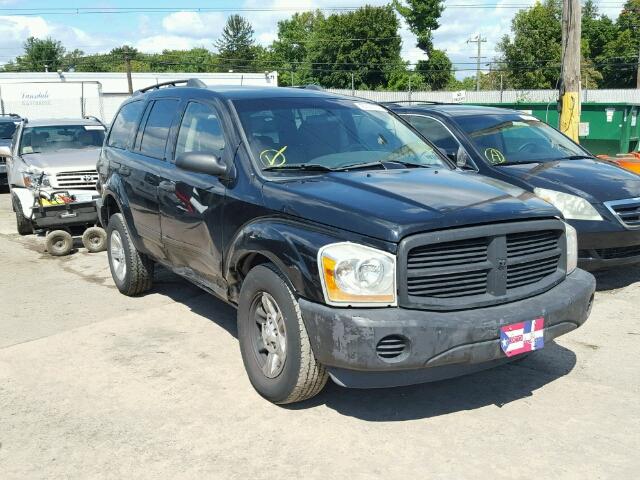 1D4HD38K25F573374 - 2005 DODGE DURANGO ST BLACK photo 1