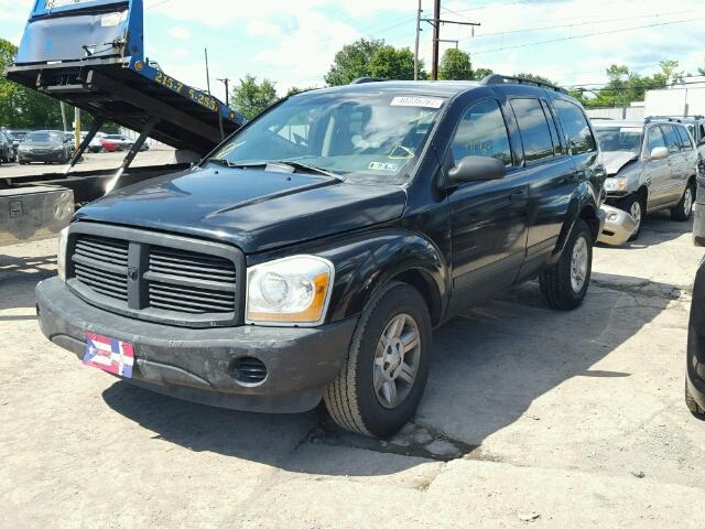 1D4HD38K25F573374 - 2005 DODGE DURANGO ST BLACK photo 2