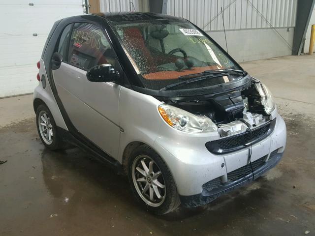 WMEEJ31X98K170908 - 2008 SMART FORTWO PUR SILVER photo 1