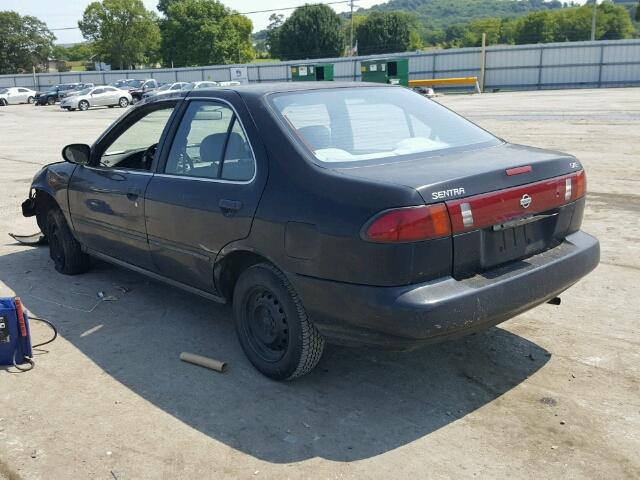 1N4AB41D6TC786872 - 1996 NISSAN SENTRA E BLACK photo 3