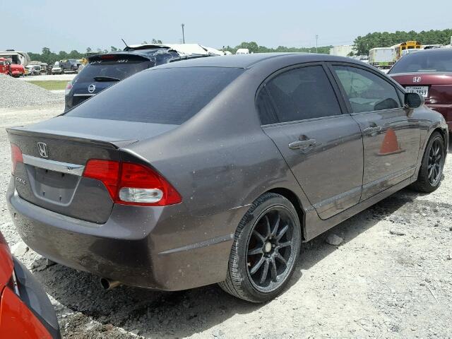 19XFA1F6XBE021084 - 2011 HONDA CIVIC LX-S 灰色 照片 4