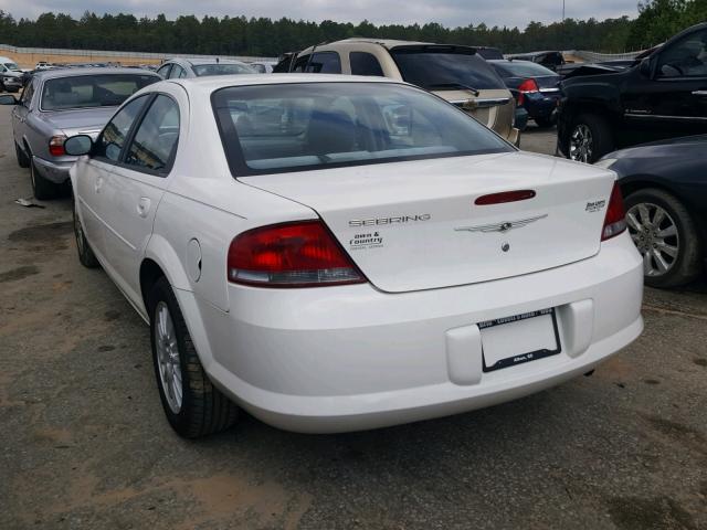 1C3EL46X75N504164 - 2005 CHRYSLER SEBRING WHITE photo 3