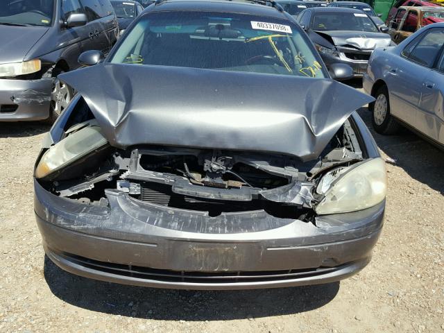 1FAFP59S13A137461 - 2003 FORD TAURUS SEL GRAY photo 9