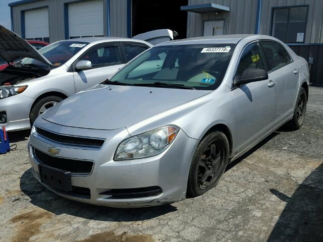 1G1ZA5E03AF106749 - 2010 CHEVROLET MALIBU LS SILVER photo 2