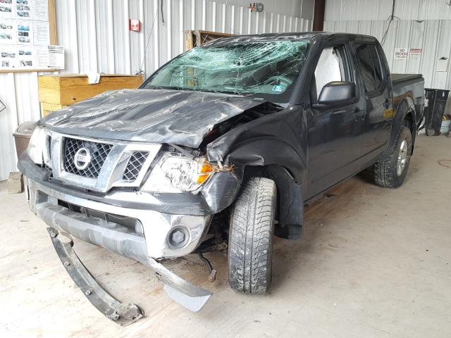 1N6AD0EV4BC425247 - 2011 NISSAN FRONTIER S GRAY photo 2