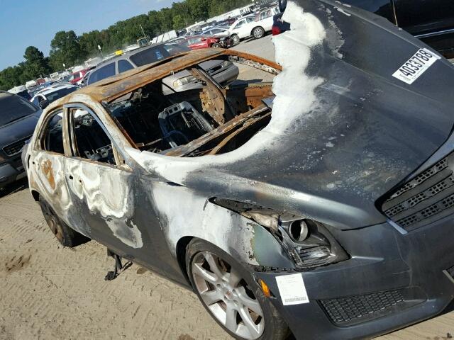 1G6AA5RX2D0129154 - 2013 CADILLAC ATS GRAY photo 10