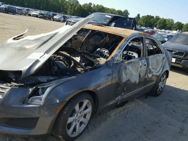 1G6AA5RX2D0129154 - 2013 CADILLAC ATS GRAY photo 9
