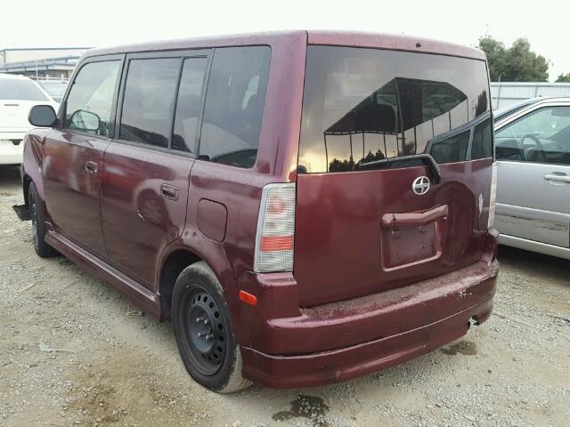 JTLKT334440132429 - 2004 TOYOTA SCION XB 紫色 照片 3