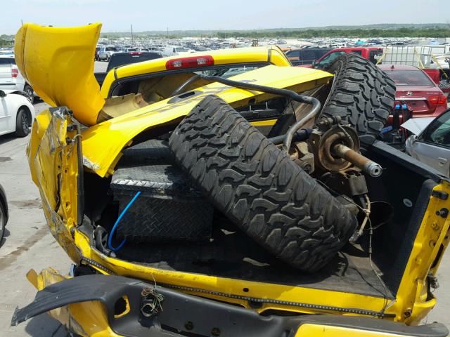 3D7KS28C35G749297 - 2005 DODGE RAM 2500 S YELLOW photo 10