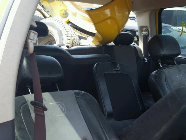 3D7KS28C35G749297 - 2005 DODGE RAM 2500 S YELLOW photo 6