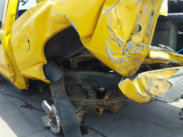 3D7KS28C35G749297 - 2005 DODGE RAM 2500 S YELLOW photo 9