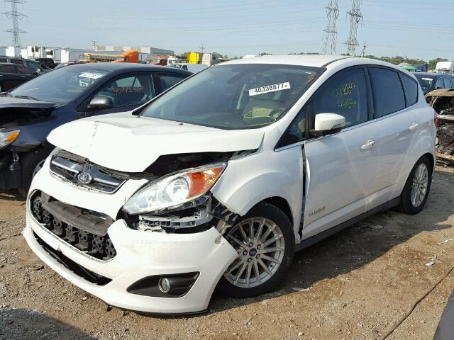 1FADP5BUXDL546468 - 2013 FORD C-MAX WHITE photo 2