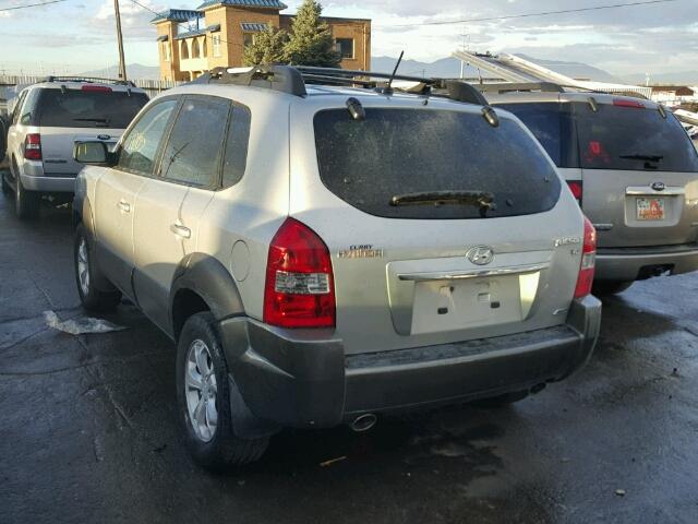 KM8JN72D69U944255 - 2009 HYUNDAI TUCSON SE GRAY photo 3