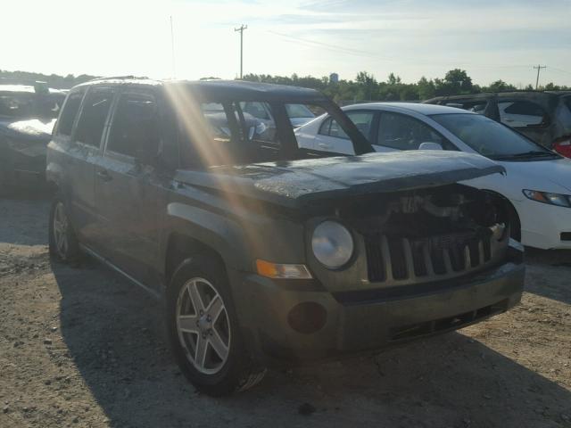 1J8FF28W68D632253 - 2008 JEEP PATRIOT GREEN photo 1