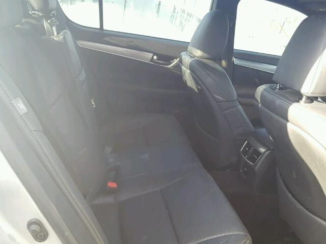 JTHBE1BL9D5025459 - 2013 LEXUS GS SILVER photo 6