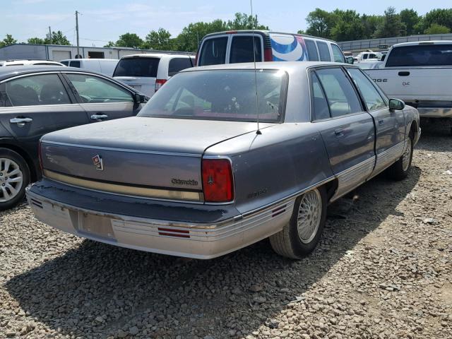 1G3CW53L1N4345357 - 1992 OLDSMOBILE 98 REGENCY GRAY photo 4