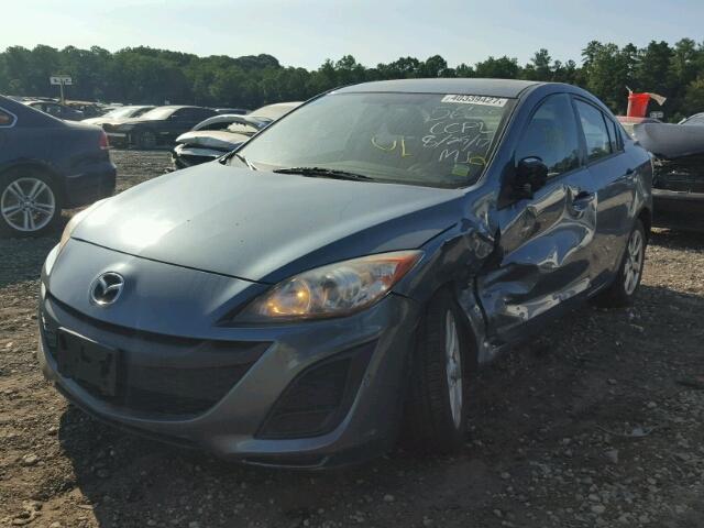 JM1BL1SG1A1325655 - 2010 MAZDA 3 I BLUE photo 2