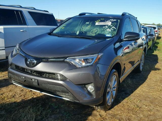 2T3YFREV0GW272452 - 2016 TOYOTA RAV4 LIMIT GRAY photo 2