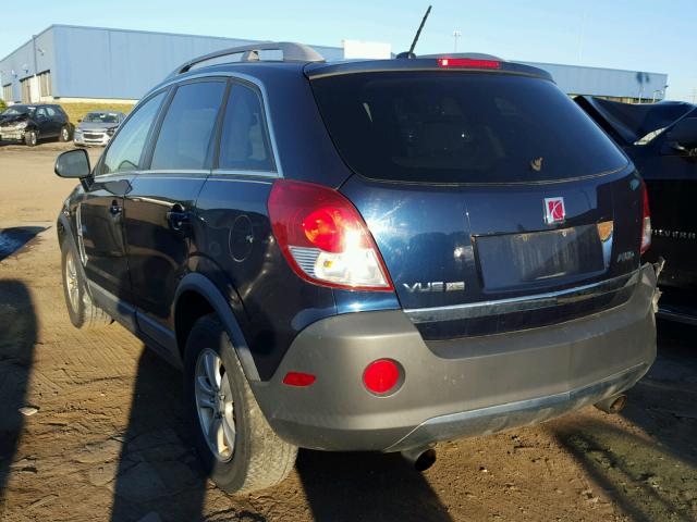 3GSDL43N68S553591 - 2008 SATURN VUE XE BLUE photo 3