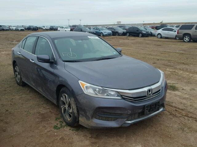 1HGCR2F33HA080319 - 2017 HONDA ACCORD GRAY photo 1