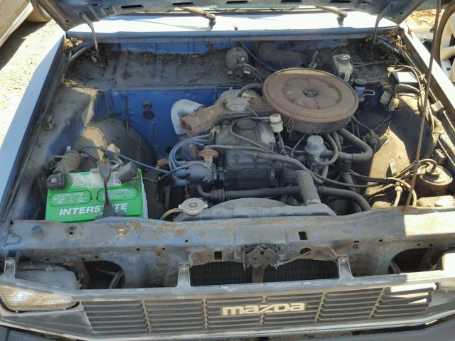 JM2UC1217D0717288 - 1983 MAZDA B2000 BLUE photo 7