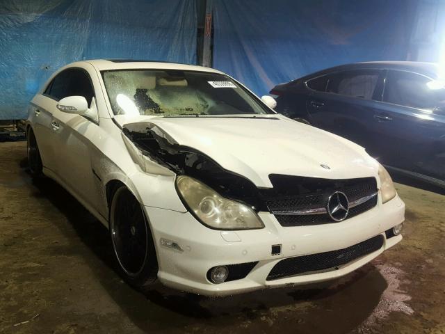 WDDDJ76X26A056056 - 2006 MERCEDES-BENZ CLS 55 AMG WHITE photo 1