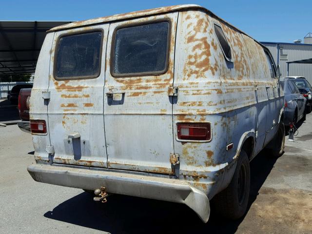 B11AE7K146428 - 1977 DODGE TRDSMNVAN GRAY photo 4