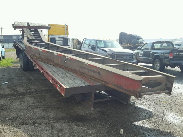 13N4482C011598769 - 2001 FONTAINE FLATBED TR RED photo 1