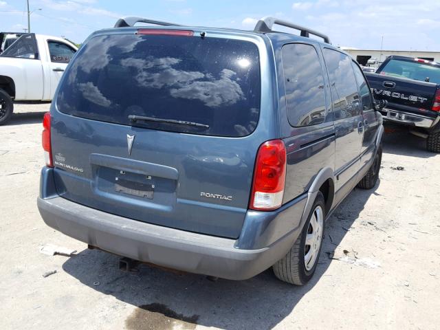 1GMDV33L16D118565 - 2006 PONTIAC MONTANA SV BLUE photo 4