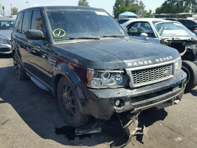 SALSH23419A195411 - 2009 LAND ROVER RANGE ROV BLACK photo 1